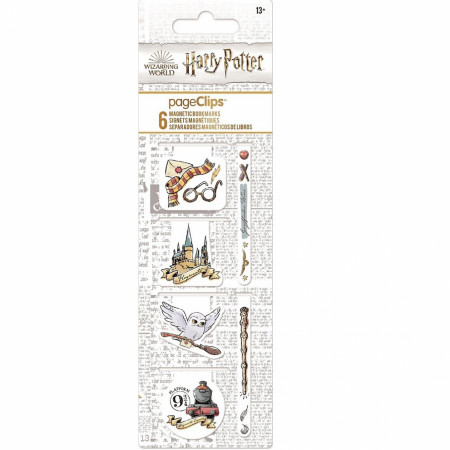 Harry Potter Magnet Page Clip Bookmarks